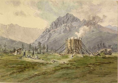 Lime Kiln near Planica by Ladislav Benesch